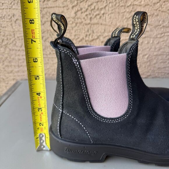 Blundstone 2034 Chelsea Boot Womens Size 10US/7AU Suede Dark Navy Lavender Ankle - Picture 13 of 15
